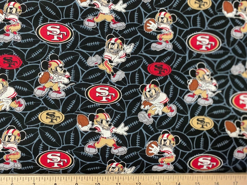 NFL KC Kansas City, Dallas, or SF 49ers Football, Mickey Mouse or ...