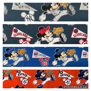 MLB Houston Astros Disney Mickey Mouse Baseball Team 100% 