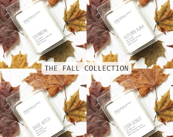THE FALL COLLECTION | Natural Soy Wax Melts | Variety of Scents