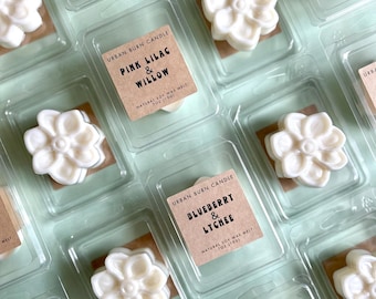 Wax Melt Flower Large Sample Size | Natural Soy Wax Melts | Variety of Scents