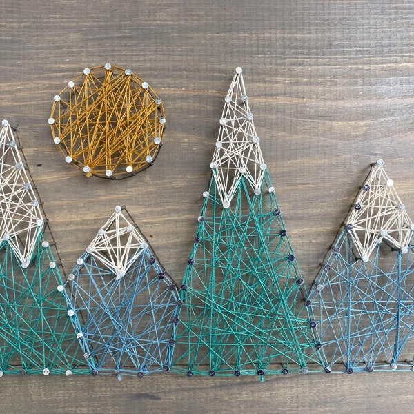 Nail and String Art - Etsy