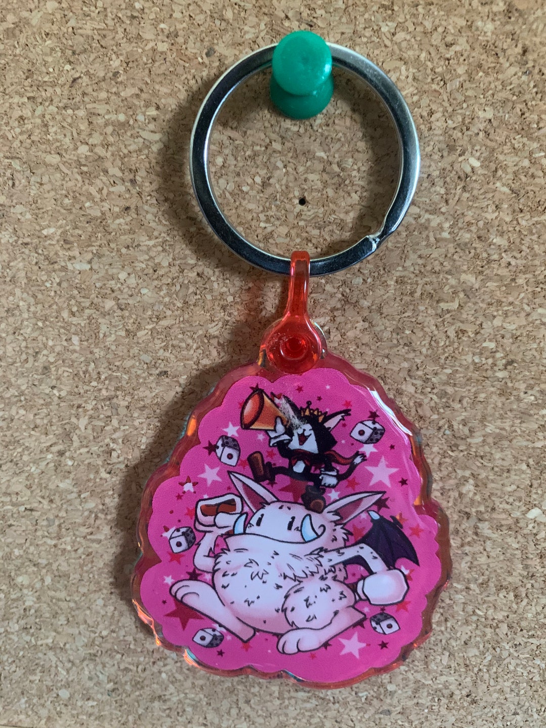 CAIT SITH アクリルキーホルダー Cait Sith Acrylic Charm - Etsy Canada