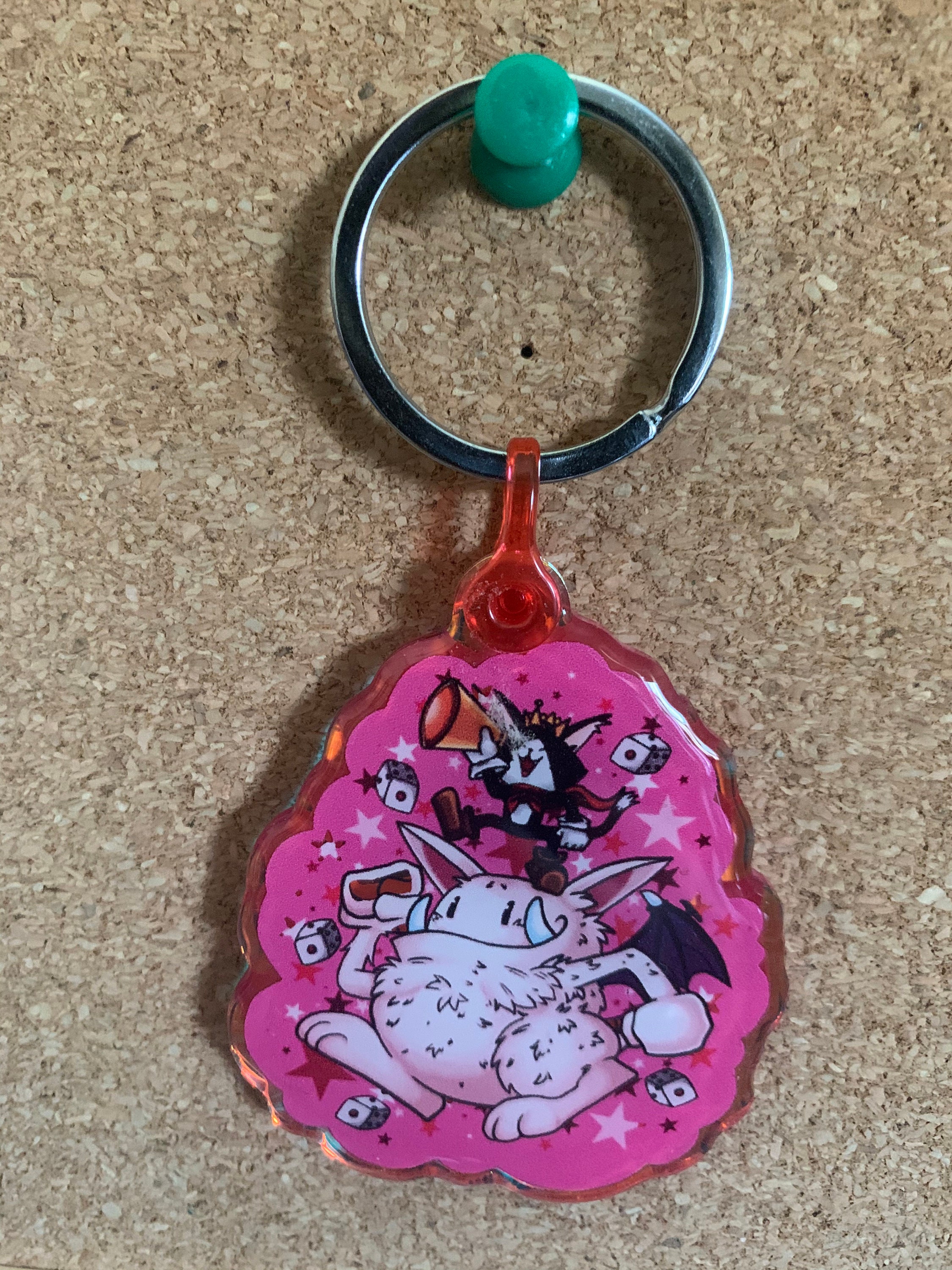 Cait Sith Keychain - Etsy