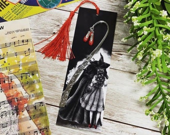 Wizard of Oz Bookmarks Dorothy Wicked Witch Ruby Slippers