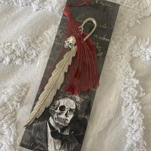 Dorian Gray Bookmarks Classic Bookmark Skeleton Steampunk