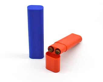 Tubo delgado de 2 vías para porros: contenedor impreso en 3D para envoltorios de tabaco