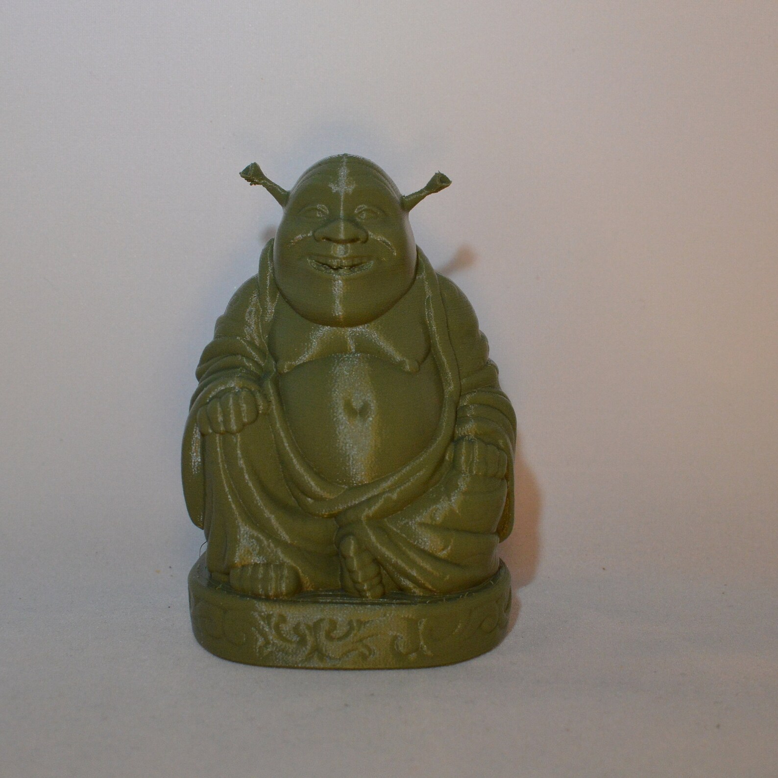 Shrek Buddha Model 3D Printed Etsy