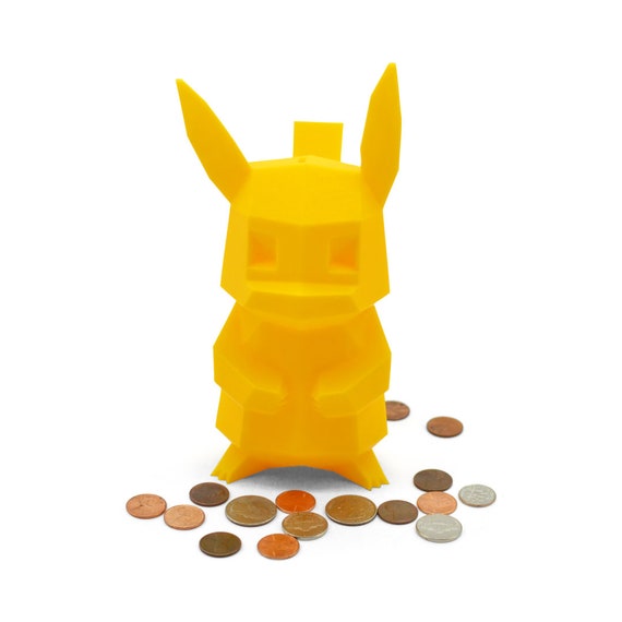 Pikachu Piggy Bank 3D geprinte Pokemon thema Kids Piggy Bank