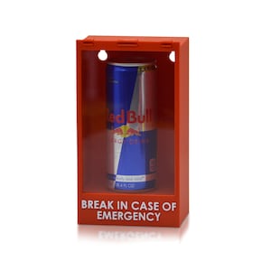 Break Glass in Case of Emergency Wall Display - Funny 3D Printed Home and Office Decor