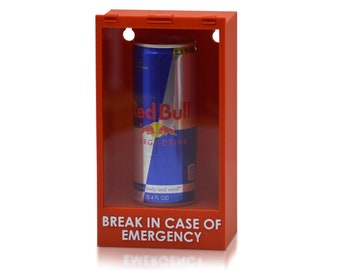 Break in Case of Emergency Box - Funny Wall Decor Gift - 3D Printed Home/Office Display