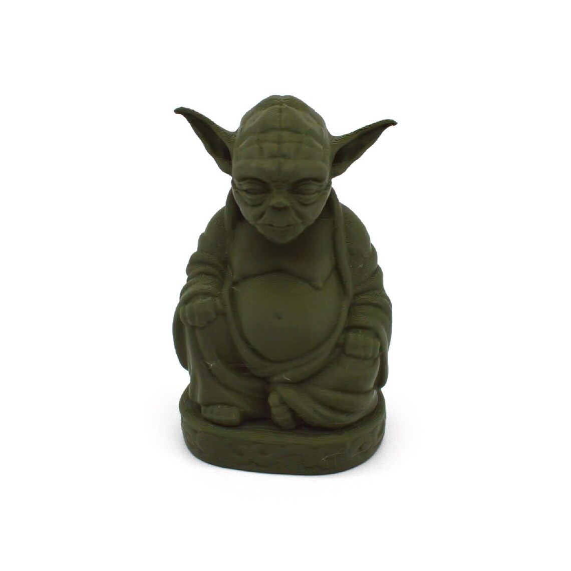 Yoda Buddha Statue 3D Printed Model Figure for Display Etsy Australia