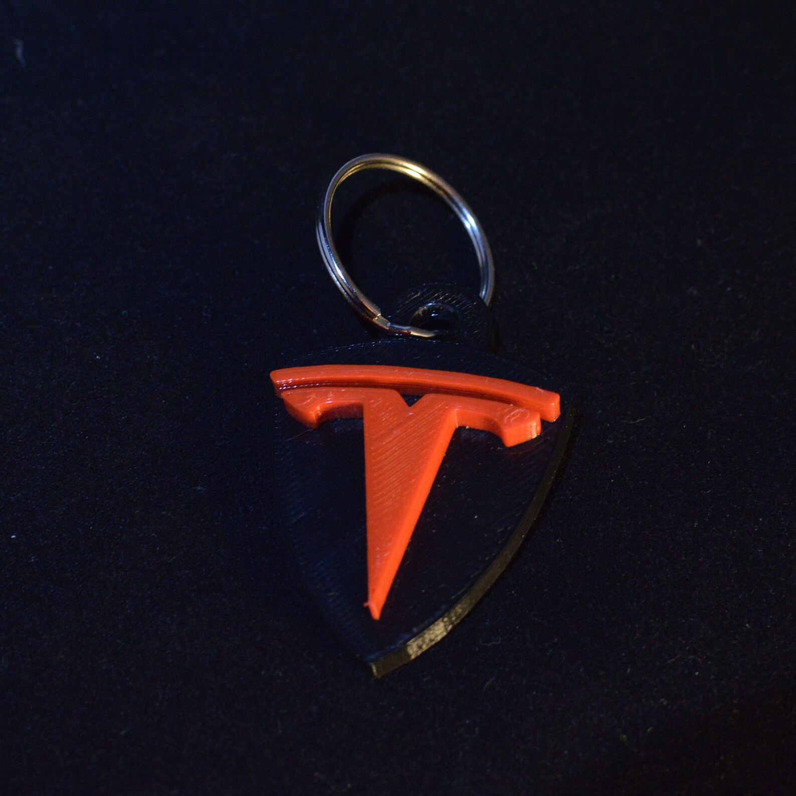Tesla Keychain 3D Printed Etsy