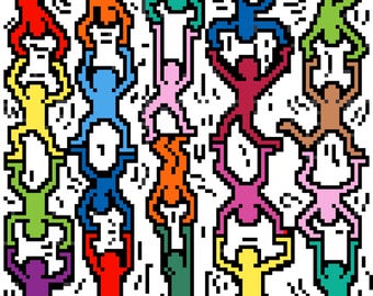 KH Inspired Cross Stitch Pattern