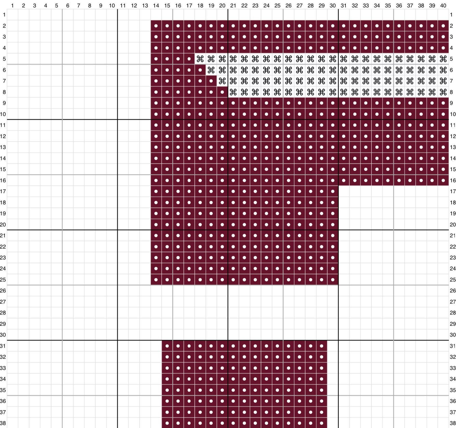 Texas A&M Cross Stitch Pattern Etsy