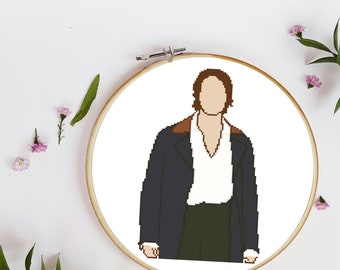 Mr. Darcy Cross Stitch Pattern