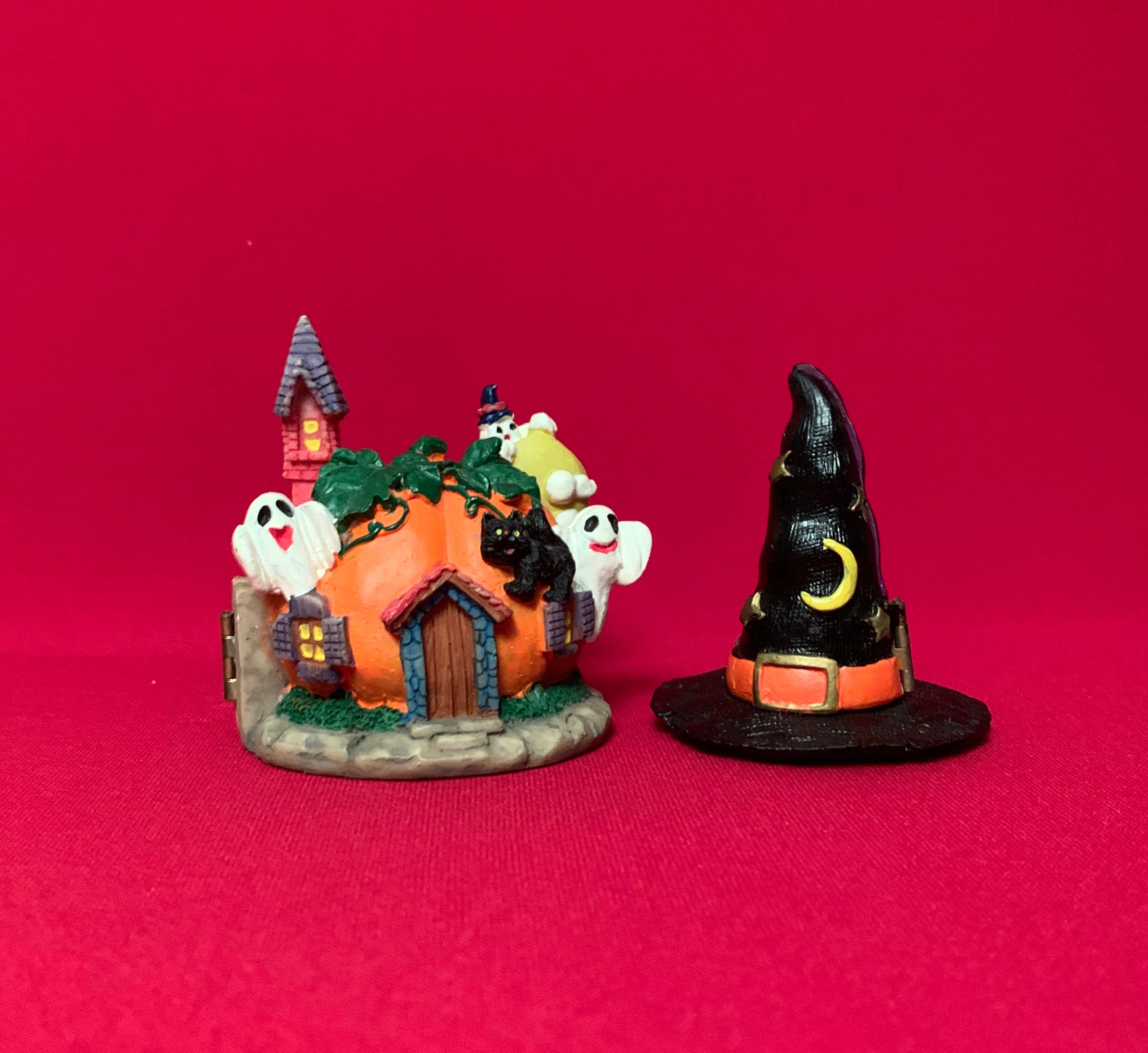 Halloween Miniatures Lot of Two Etsy