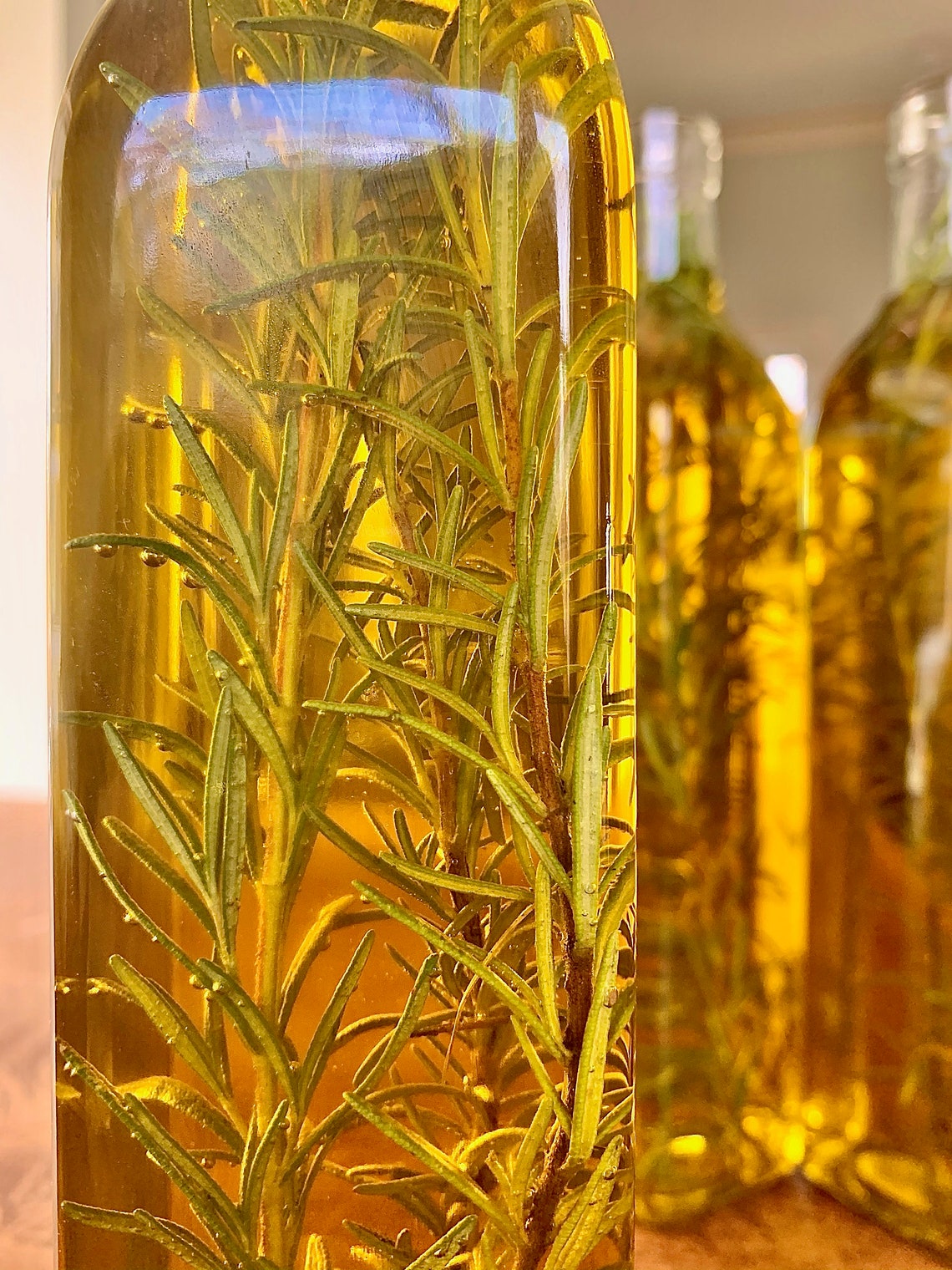 Rosemary Infused Olive Oil 17oz Etsy