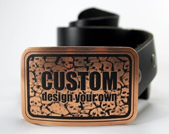 design my own belt buckle