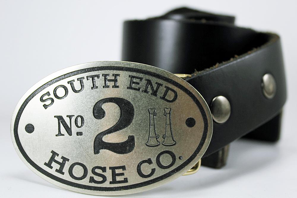 DESIGN Your Own FIRE HOUSE Badge Belt Buckle- Solid Metal