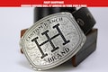 CUSTOM RANCH BRAND Belt Buckle- Solid Metal- Copper, Brass, Nickel Silver !!Fast Delivery!!