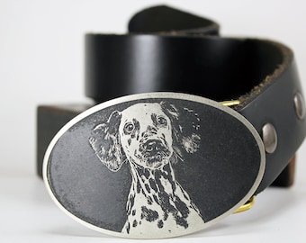 Man's Best Friend *YOUR DOG ON a Belt Buckle*- Solid Metal- Copper, Brass, Nickel Silver !!Fast Delivery!!