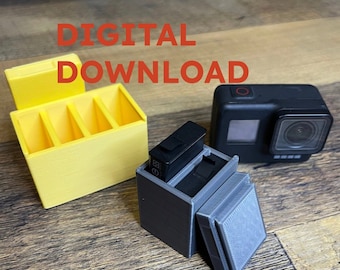 GoPro Battery Case Heavy Duty for Hero 5-6-7-8-9-10-11
