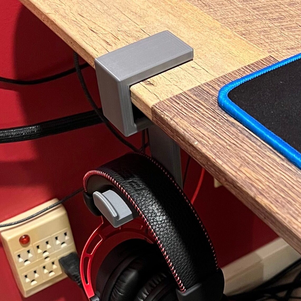 Headset Hook for Vari Standup Desk Etsy