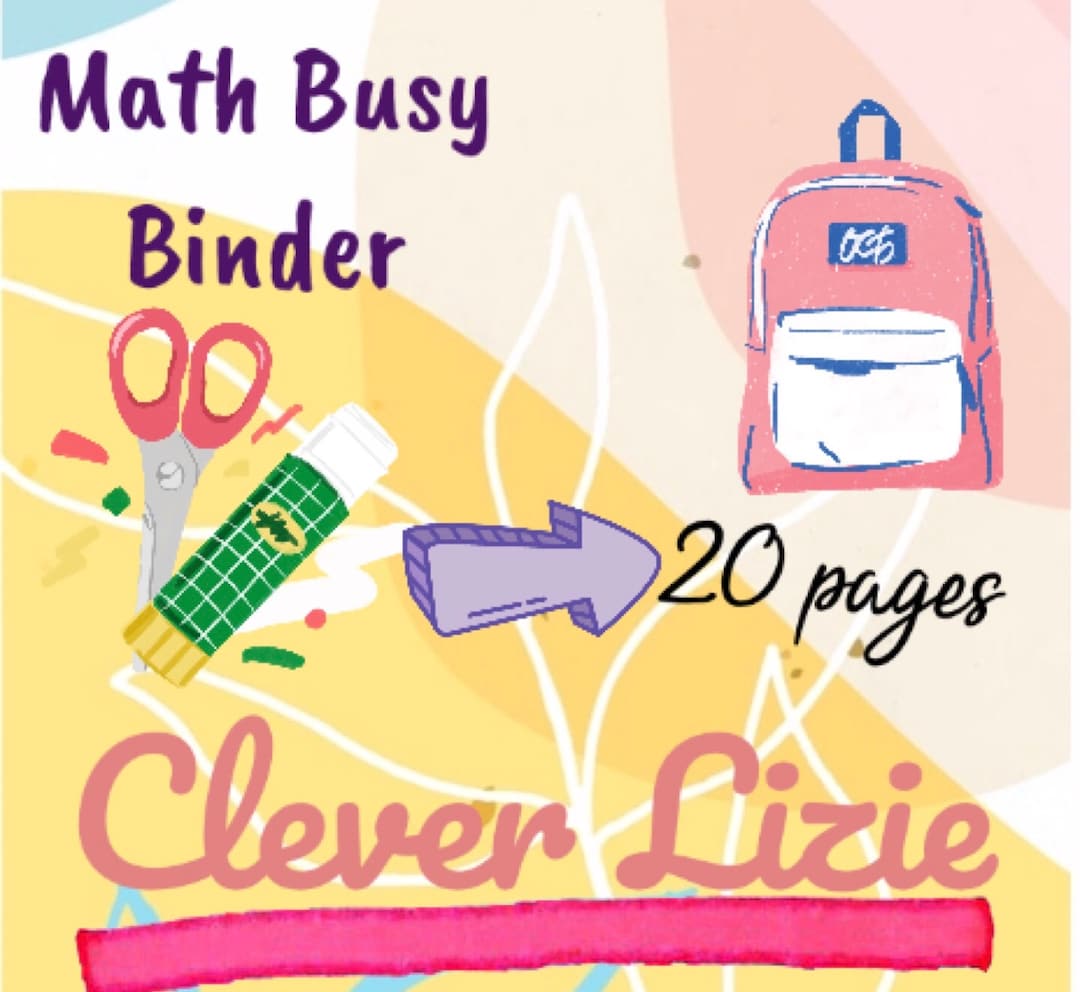 Math Binder Printable - Etsy