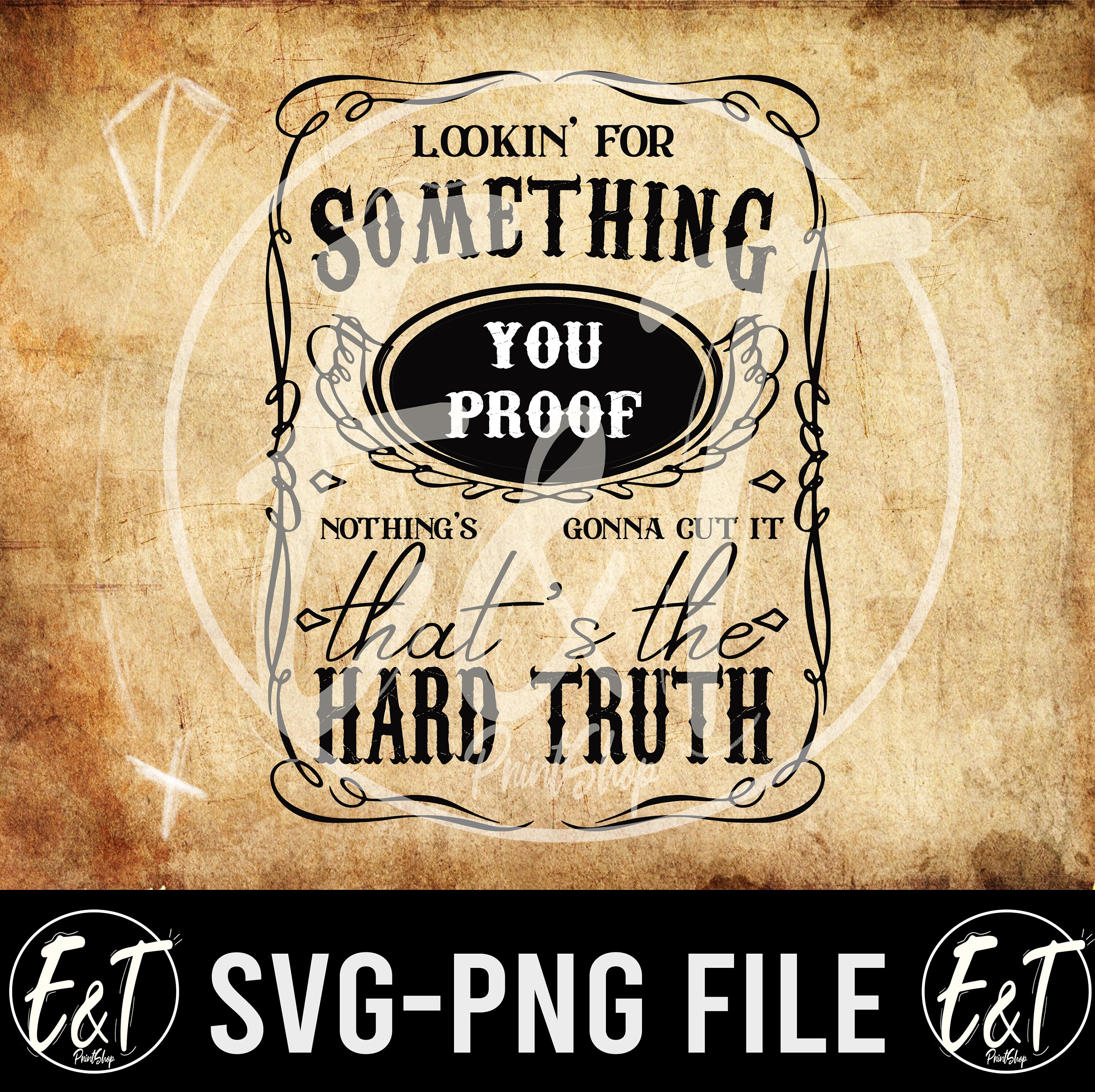 you proof-lookin' for something nothing's gonna cut it that&#…