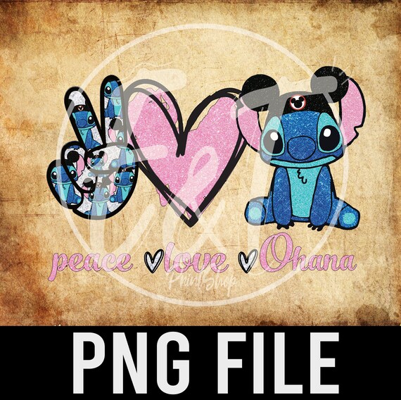 Free Free Peace Love Ohana Svg