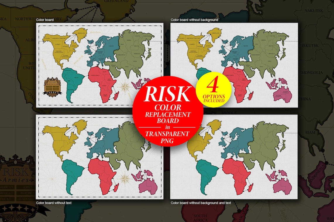 Create Custom Risk Board Risk Board Printable SVG JPG PNG | Make Your Own Risk Board | Risk ...