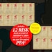 Risk Cards Replacement Printable PDF | Make Your Own Risk Mission Card ...
