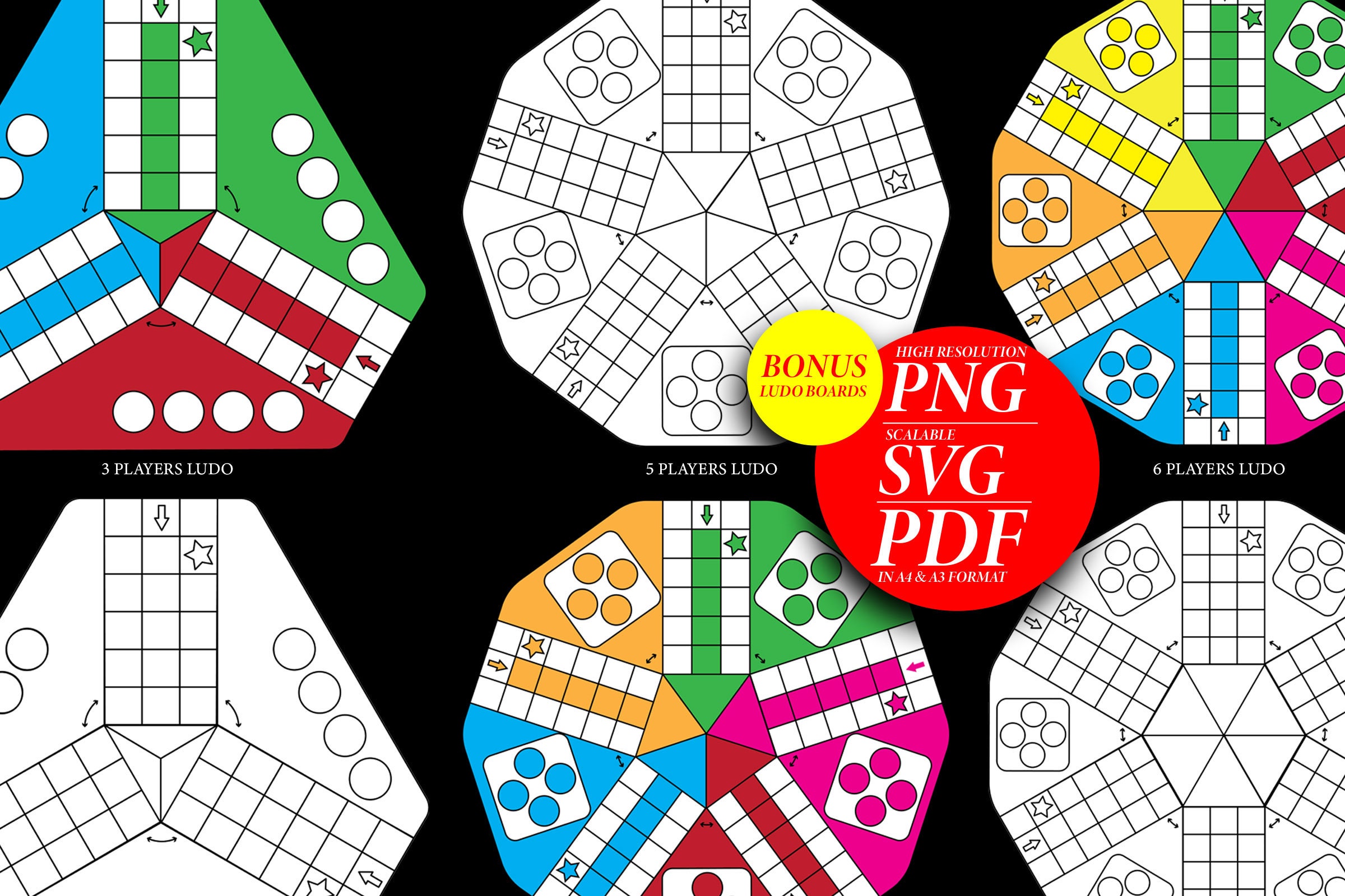 Printable Ludo Kids Birthday Party Parcheesi Game Ludo - Etsy UK