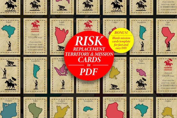 Risk Territory Cards Risk Legacy New Edition (English) Archonia.com