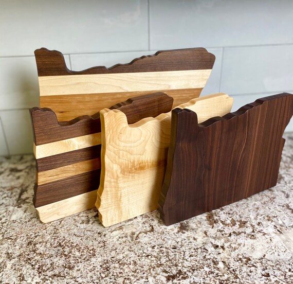 Cookware Kitchen & Dining Serving Tray Cheese Board Rare Oregon Claro