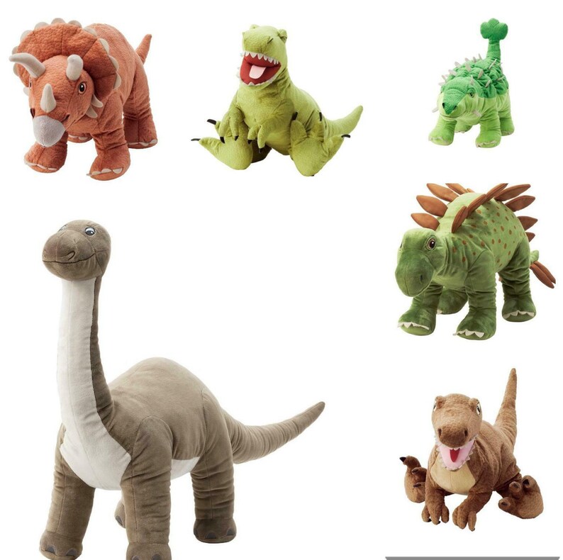 large stuffed dinosaur animals