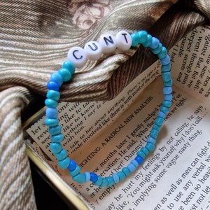 Make your own bracelet, colorful name bracelet, pony bead bracelet