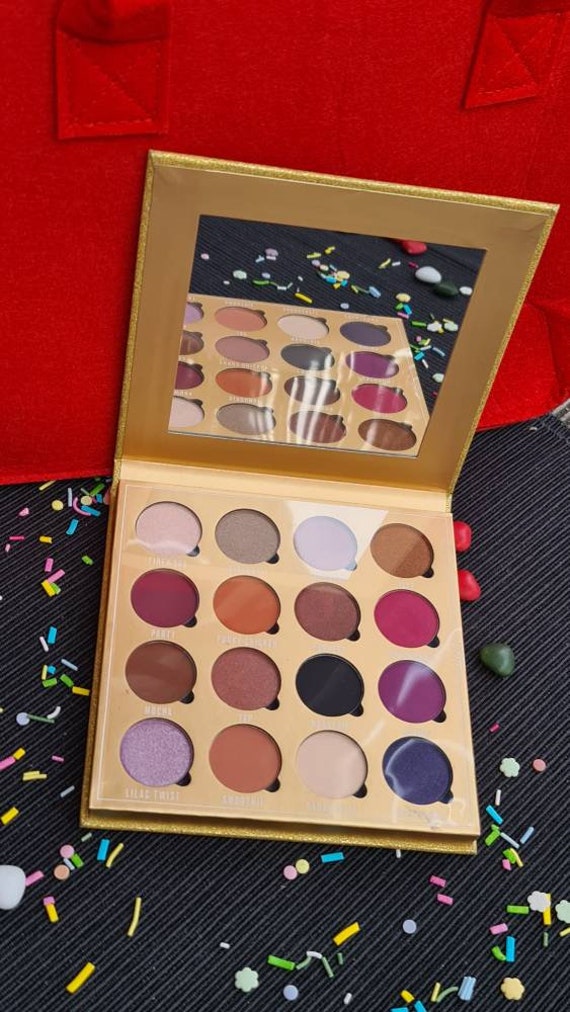 Eyeshadow Palette Life is a Party Makeup Kit Set Gift for Friends