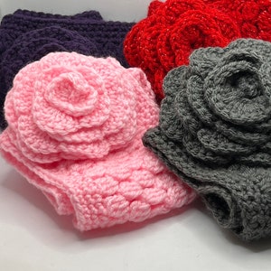 Handmade Women Ear warmers | Cozy and Warm | Winter fashion