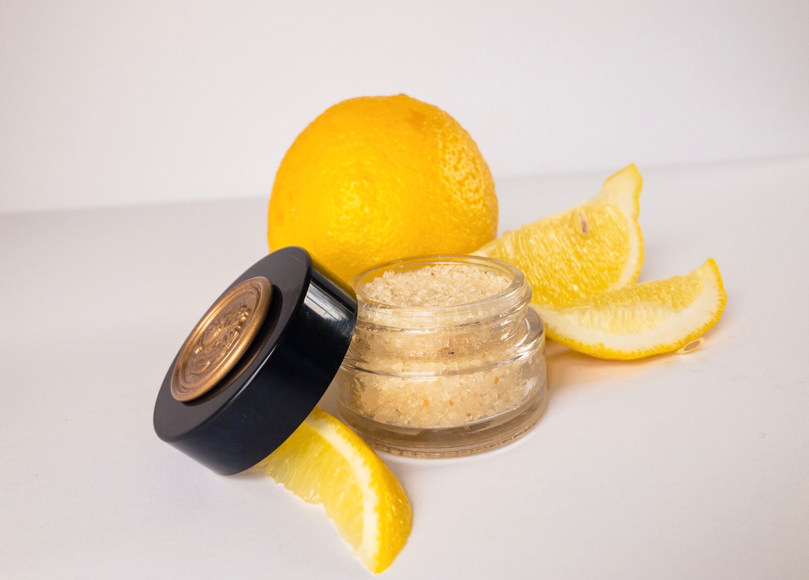 Lemon Lip Scrub Lemon Sugar Lip Scrub Organic and Natural Etsy