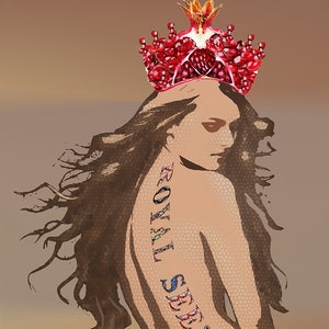 Pomegranate Original artwork Digital download