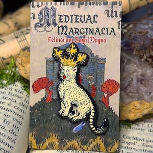 Medieval Marginalia Hard Enamel Pins