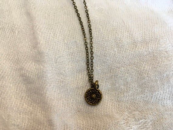 Boho Circle Necklace, Gifts for Women, Vintage Jewelry Ascetic, Bronze, Gold, Rose, Copper, Halloween,  Christmas, Birthday, Gift