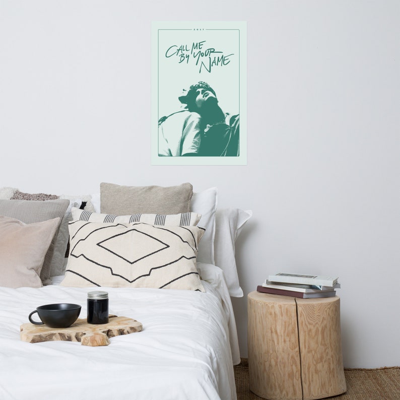 Call Me by Your Name Poster Wall Art (download) | Retro Halftone Movie ...