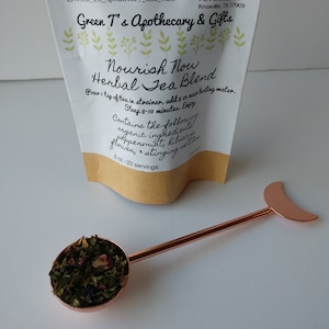 Nourish Now Tea Blend, peppermint tea, hibiscus, stinging nettles, herbal tea
