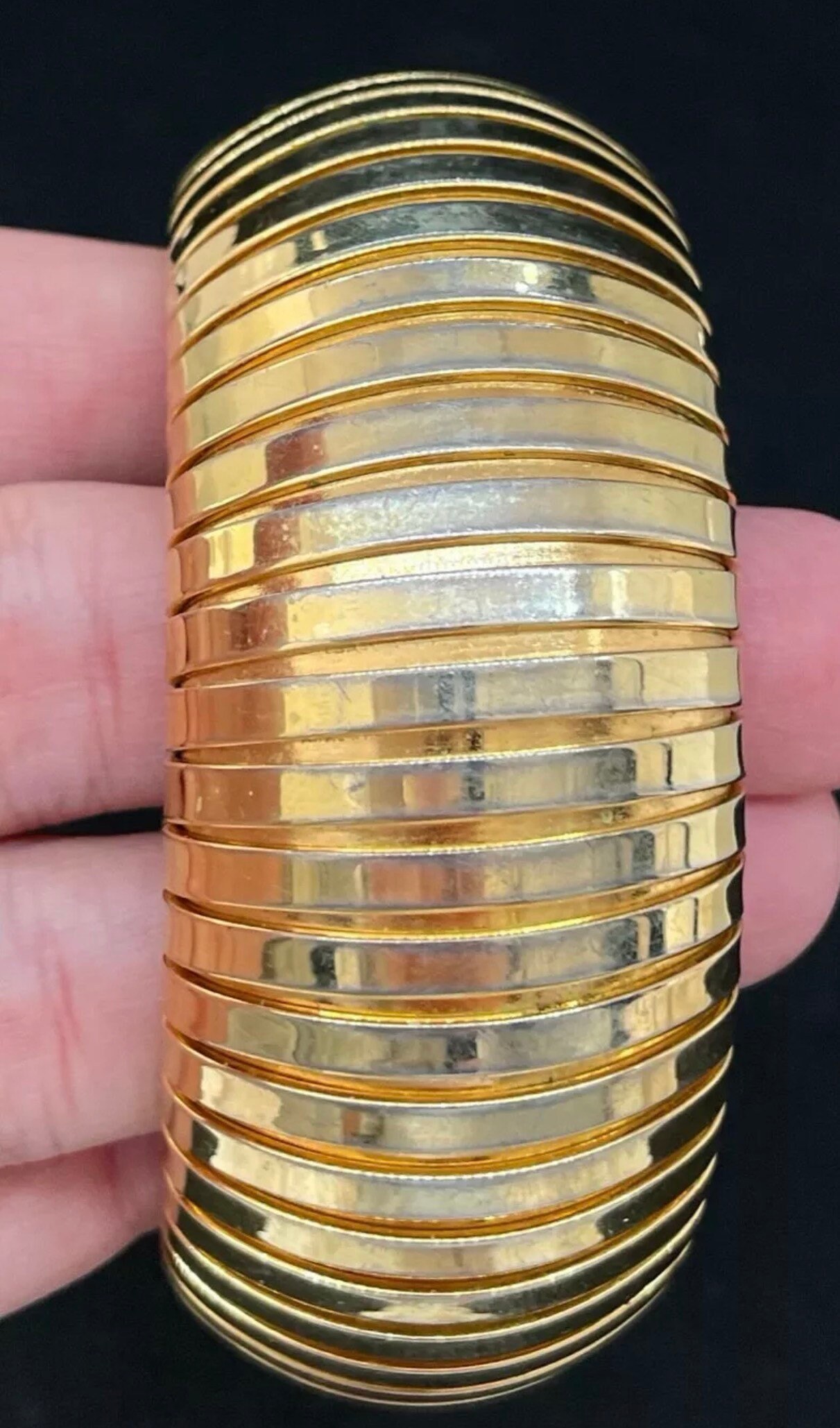 Napier gold shop bangle bracelet