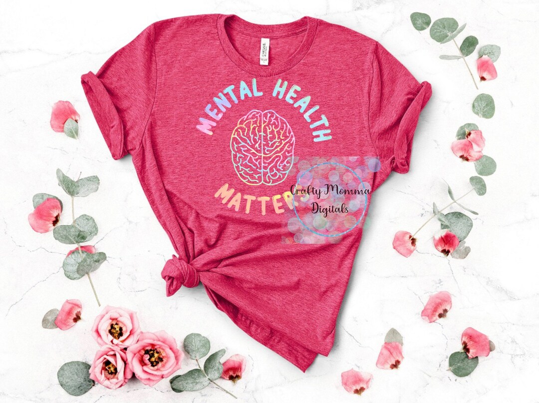 Digital PNG and JPEG File - Mental Health Matters - Sublimation Design ...