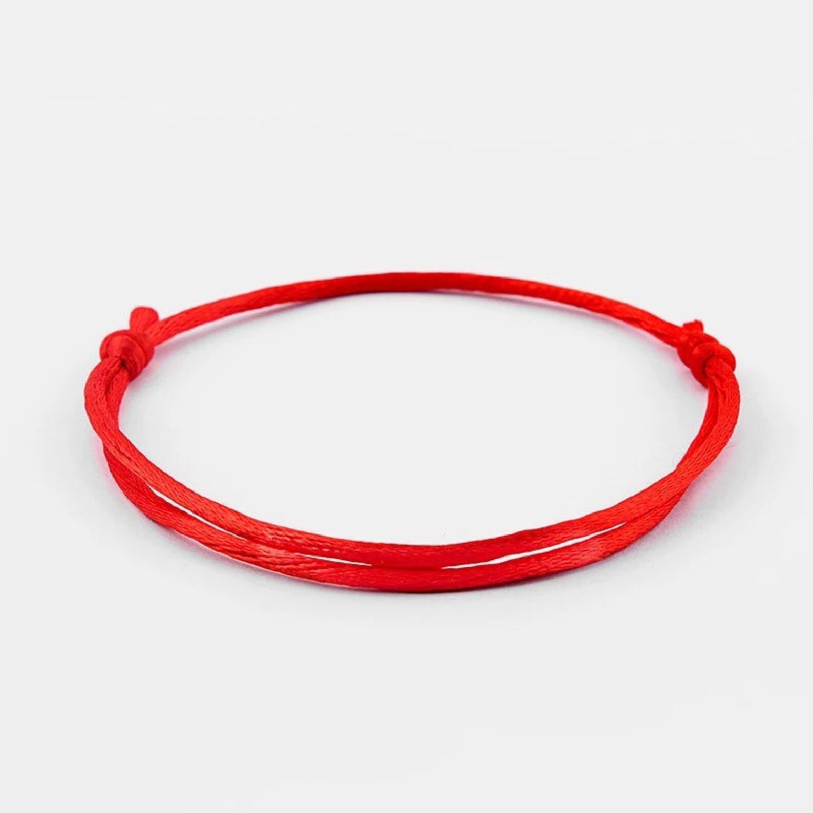 2 RED or BLACK String Kabbalah Bracelet/ Israel/ Etsy