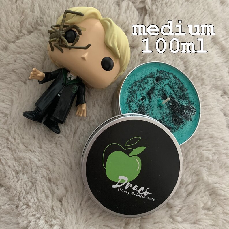 Harry Potter Draco Malfoy Scented Soy wax Candle Etsy