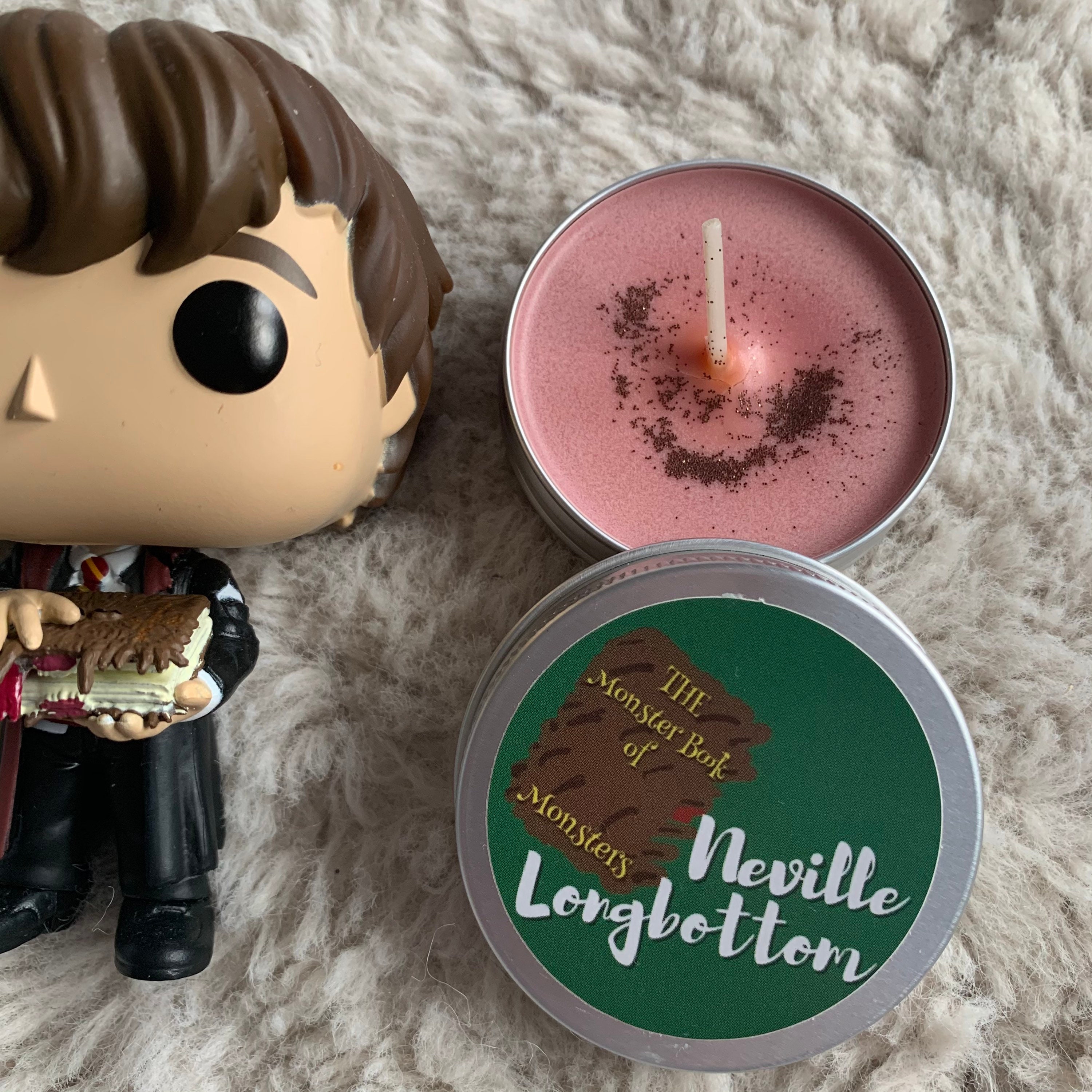 Harry Potter Neville Longbottom Handmade Soywax Candle Kaars Etsy